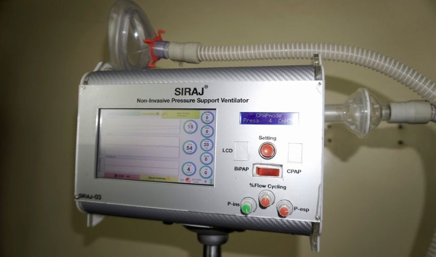 SIRAJ -Noninvasive Pressure Support Ventilator